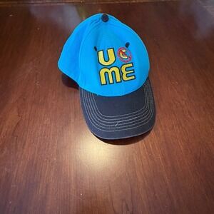WWE John Cena "You Can't See Me"  Hat Blue Never Give Up Authentic Era 2011